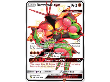 Pokémon Buzzwole GX (HIF SV68)