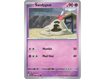 SandygastPaldeaEvolved95