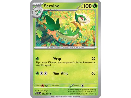 Pokémon Servine (BLK 002)