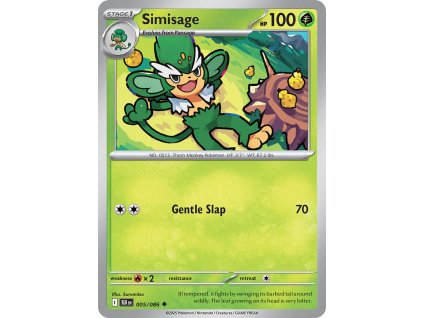 Pokémon Simisage (BLK 005)