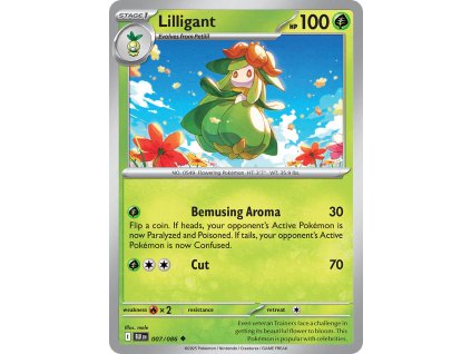 Pokémon Lilligant (BLK 007)