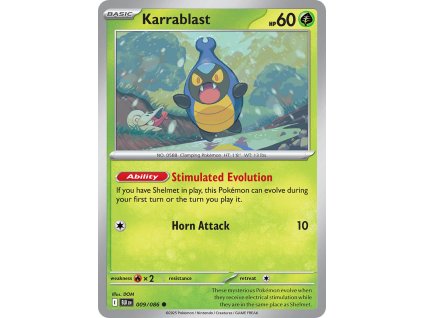 Pokémon Karrablast (BLK 009)