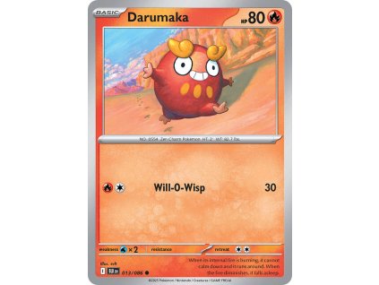 Pokémon Darumaka (BLK 013)