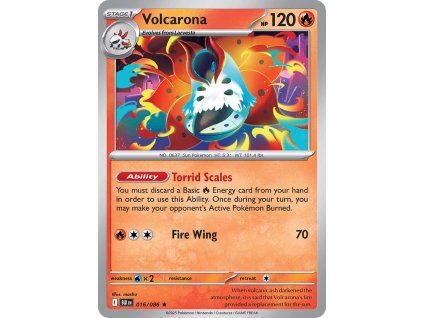 Pokémon Volcarona (BLK 016)