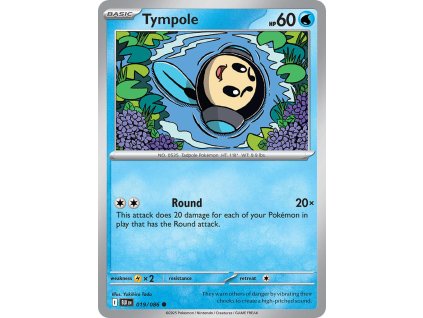 Pokémon Tympole (BLK 019)