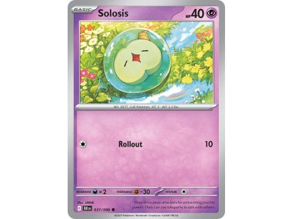 Pokémon Solosis (BLK 037)