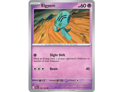 Pokémon Elgyem (BLK 040)