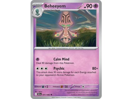 Pokémon Beheeyem (BLK 041)