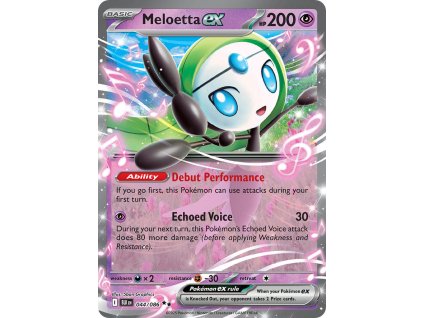 Pokémon Meloetta ex (BLK 044)