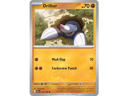 Pokémon Drilbur (BLK 045)
