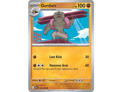 Pokémon Gurdurr (BLK 048)