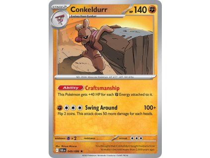 Pokémon Conkeldurr (BLK 049)