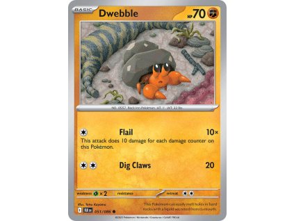 Pokémon Dwebble (BLK 051)