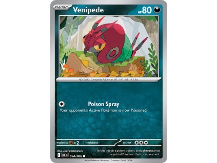 Pokémon Venipede (BLK 054)