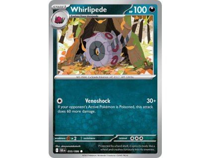 Pokémon Whirlipede (BLK 055)