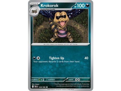 Pokémon Krokorok (BLK 058)