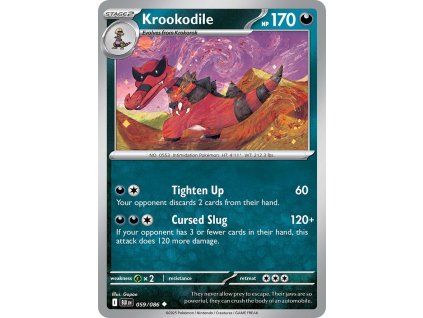 Pokémon Krookodile (BLK 059)