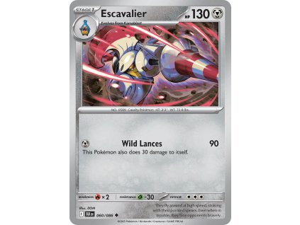 Pokémon Escavalier (BLK 060)