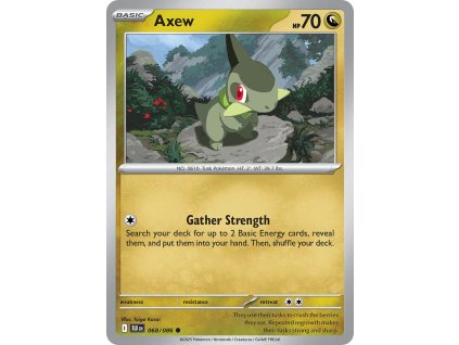 Pokémon Axew (BLK 068)