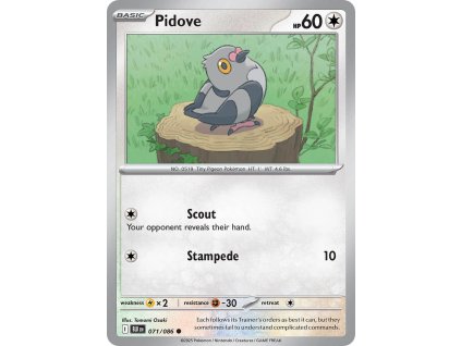 Pokémon Pidove (BLK 071)