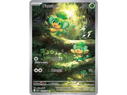 Pokémon Pansage (BLK 089)