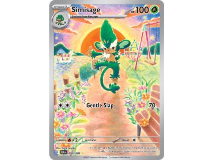 Pokémon Simisage (BLK 090)