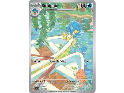 Pokémon Simipour (BLK 102)