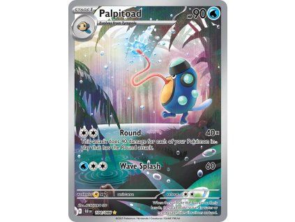 Pokémon Palpitoad (BLK 104)