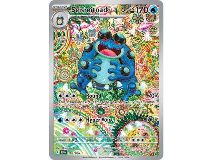 Pokémon Seismitoad (BLK 105)