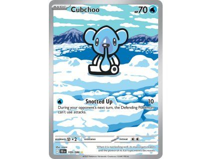 Pokémon Cubchoo (BLK 109)