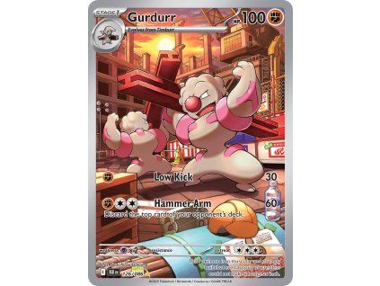 Pokémon Gurdurr (BLK 126)