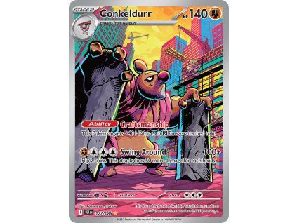 Pokémon Conkeldurr (BLK 127)