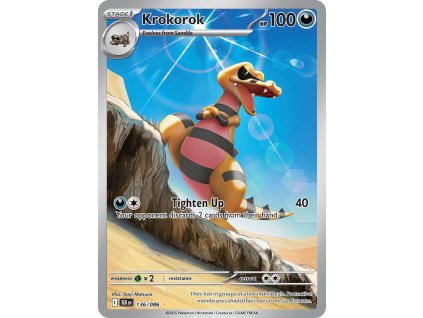 Pokémon Krokorok (BLK 136)