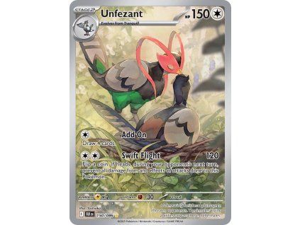 Pokémon Unfezant (BLK 150)