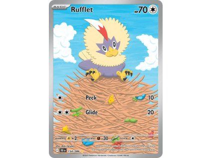 Pokémon Rufflet (BLK 154)