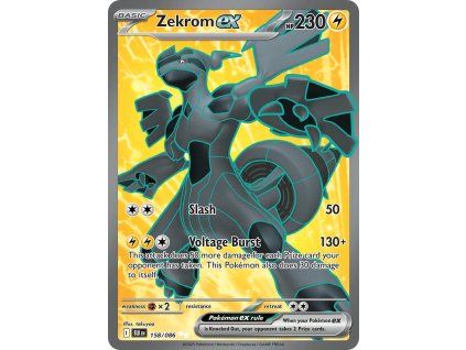 Pokémon Zekrom ex (BLK 158)