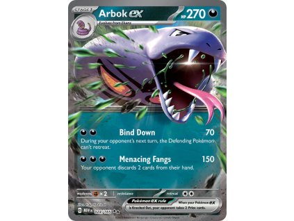 Pokémon Arbok ex (MEW 024)