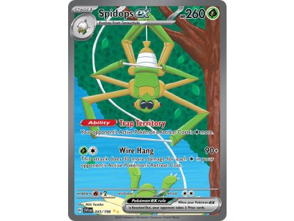 Pokémon Spidops ex (SVI 243)
