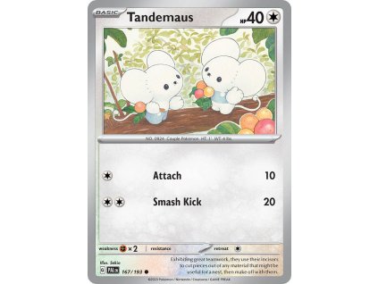 Pokémon Tandemaus (PAL 167)