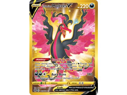Pokémon Galarian Moltres V (BRS 183)