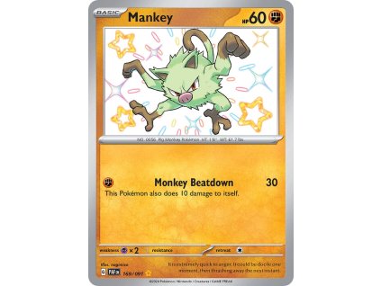 Pokémon Mankey (PAF 169)