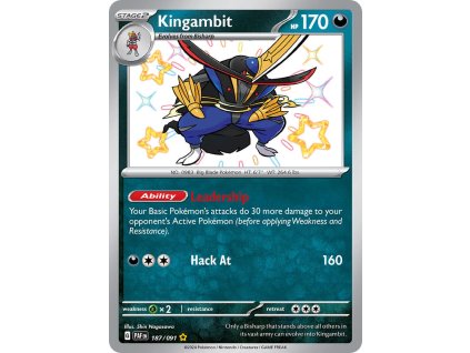 Pokémon Kingambit (PAF 187)