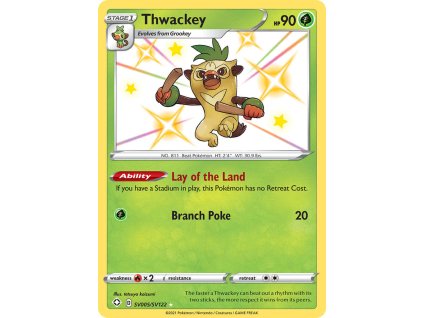 Pokémon Thwackey (SHF SV5)