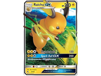 Pokémon Raichu GX (HIF 20)