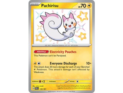 Pokémon Pachirisu (PAF 138)