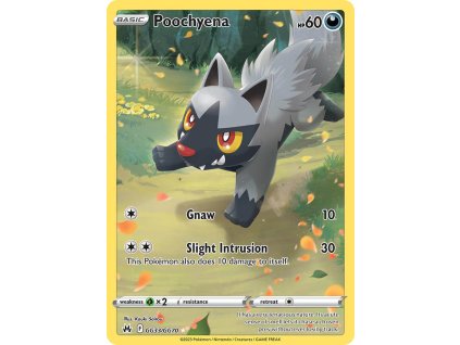 Pokémon Poochyena (CRZ GG33)