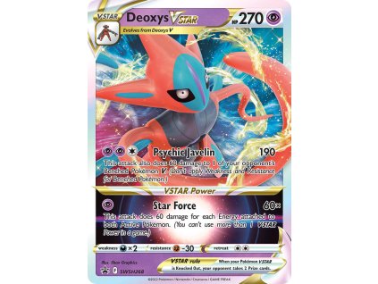 Pokémon Deoxys VSTAR (SWSH 268)