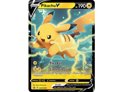 Pokémon Pikachu V (SWSH 063)