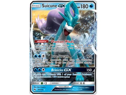 Pokémon Suicune GX (LOT 60)