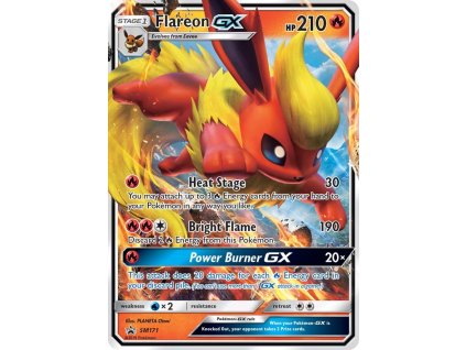 Pokémon Flareon GX (SM 171)